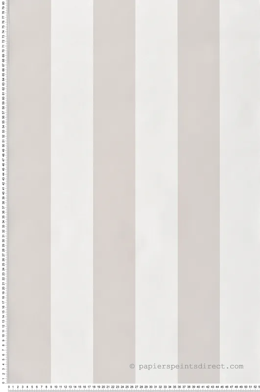 Papier peint Large Rayure beige sable - Cuisines & Bains de Lutèce Réf. LTC-51231617 Offre Du Jour