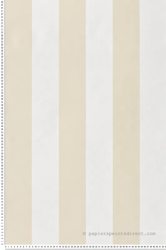 Papier peint Large Rayure beige - Cuisines & Bains de Lutèce Réf. LTC-51231607 Meilleur Choix
