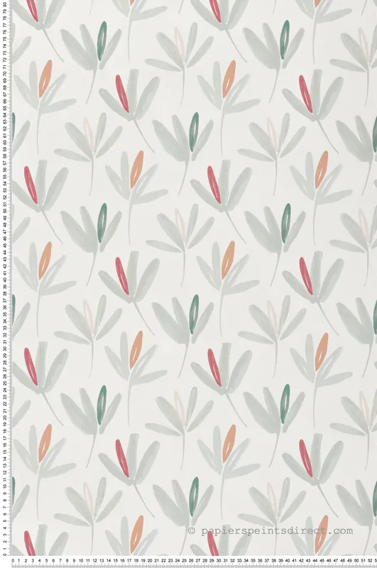 Papier peint Fleur Marguerite vert amande - Cuisines & Bains de Lutèce Réf. LTC-51230404 Livraison Express