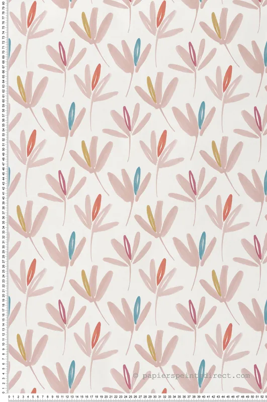 Commande En Gros Papier peint Fleur Marguerite rose - Cuisines & Bains de Lutèce Réf. LTC-51230403