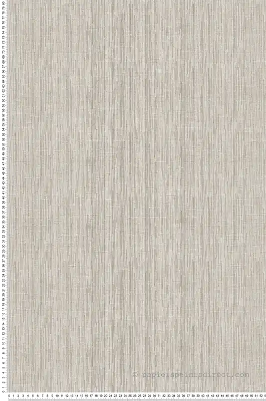 Prix Réduit Papier peint Faux Uni Stries gris taupe - Romance de Lutèce Réf. LTC-19102