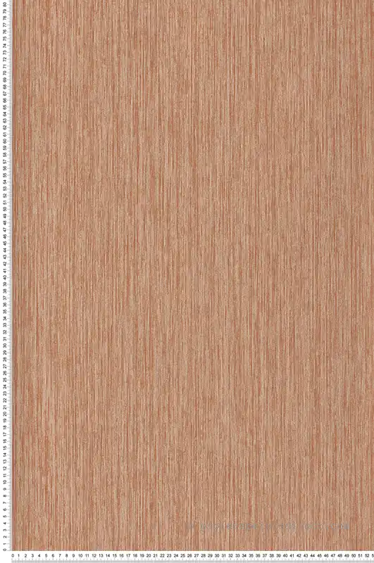 Promotion Papier peint Faux Uni Paille terracotta - Merida de Montecolino Réf. MC-BA26015