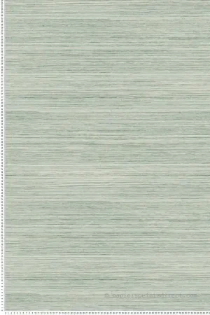 Achat Immédiat Papier peint Tissage Fontaine vert bleu - Greenhouse de York (Initiales) Réf. INI-GO8303