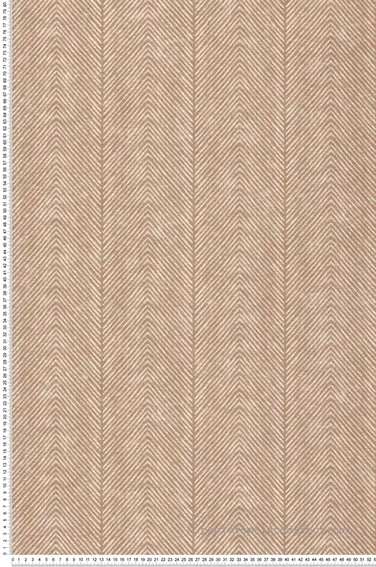 Prix Cassé Papier Peint Chevrons Ethnique terracotta - Nomade d‘Ugépa Réf. UGP-M69205
