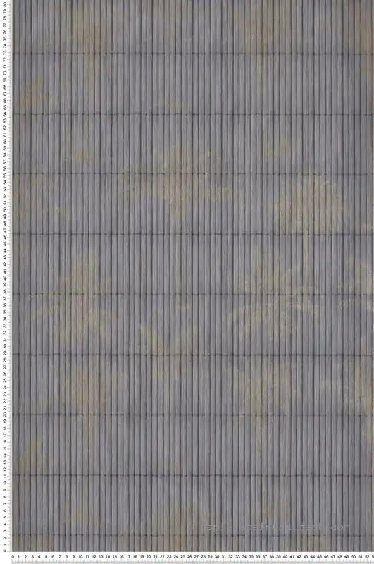 Papier Peint Palmier Natte Bambou gris foncé doré - Nomade d‘Ugépa Réf. UGP-M68709 Prix Choc