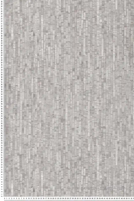 Papier Peint Effet Paille Relief gris - Nomade d‘Ugépa Réf. UGP-M64919 Must-Have