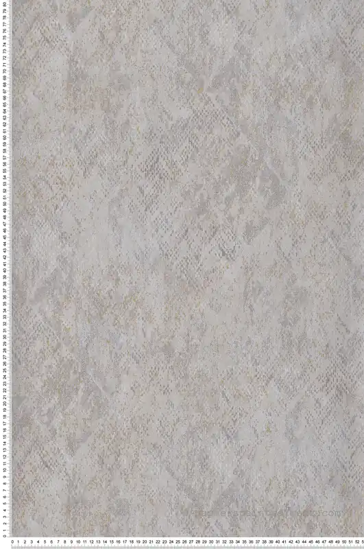 Top Vente Papier Peint Faux Uni Python gris doré - Nomade d‘Ugépa Réf. UGP-M33409