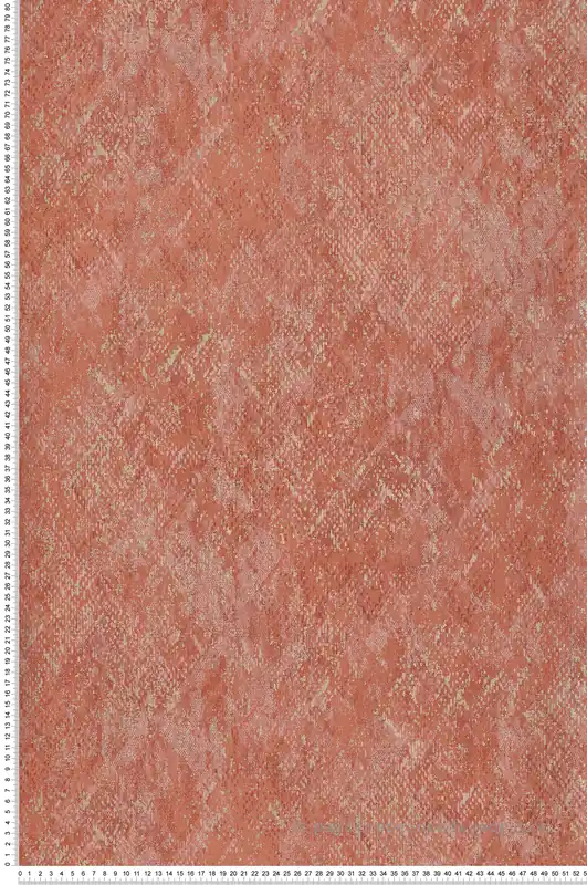 Marque Papier Peint Faux Uni Python orange rose - Nomade d‘Ugépa Réf. UGP-M33408