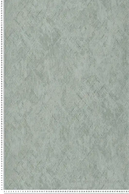 Papier Peint Faux Uni Python vert céladon - Nomade d‘Ugépa Réf. UGP-M33404 Nouvelle Collection