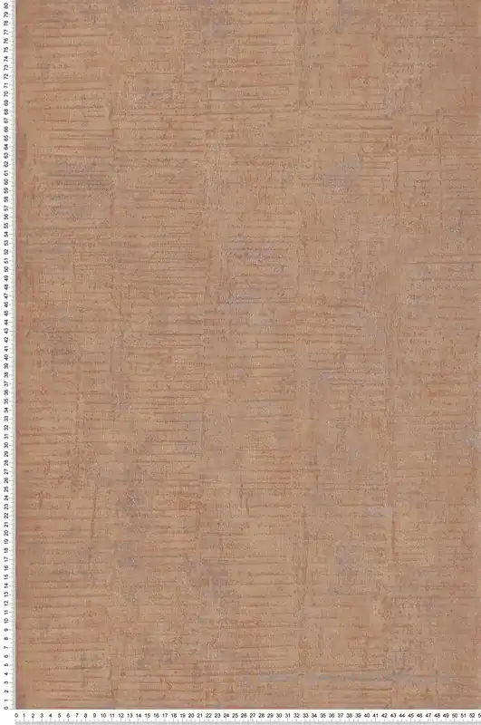 Papier Peint Béton Trait Horizontal terracotta argenté - Nomade d‘Ugépa Réf. UGP-M32805 Offre Spéciale