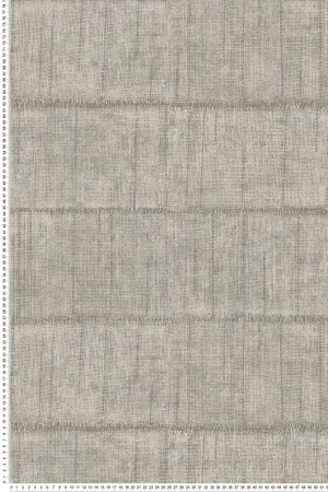 Vente Flash Papier peint Toile de Jute Blake taupe doré - Harry de Lutèce Réf. LTC-DL26740