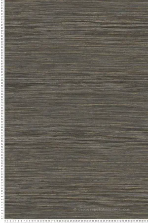Acheter Direct Papier peint Paille Japonaise Alton noir doré - Harry de Lutèce Réf. LTC-DL26716