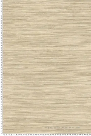 Papier peint Paille Japonaise Alton beige - Harry de Lutèce Réf. LTC-DL26715 Bon Plan