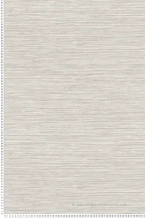 Papier peint Paille Japonaise Alton grège - Harry de Lutèce Réf. LTC-DL26714 Remise