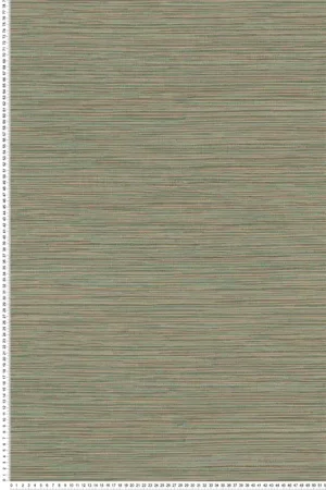 Réduction Papier peint Paille Japonaise Alton vert cuivre rose - Harry de Lutèce Réf. LTC-DL26711