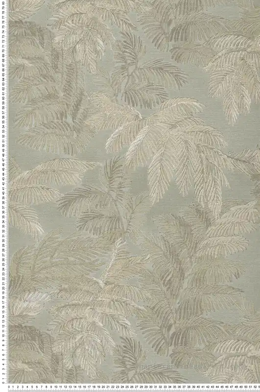 Papier peint Feuillage Vintage vert - Scala de Montecolino Réf. MC-28815 Livraison Express