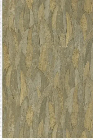Achetez Aujourd'hui Papier peint Feuille Neluwa vert kaki clair - Golfe du Bengale de Casamance Réf. CAS-75961222