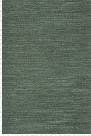 Papier peint Paille Zostera vert émeraude - Golfe du Bengale de Casamance Réf. CAS-75972344 Promotion