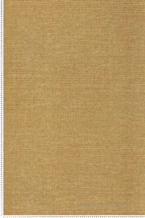 Offre Exclusive Papier peint Faux-uni Carioca jaune paille - Golfe du Bengale de Casamance Réf. CAS-B74252752