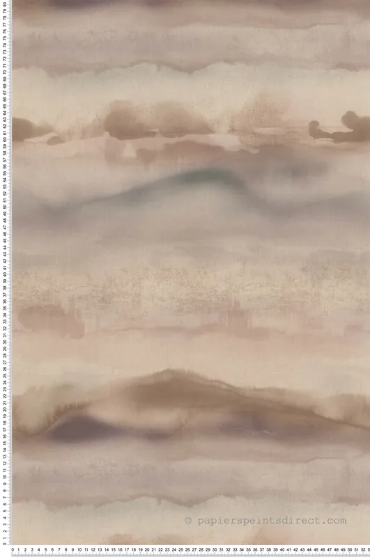 Petit Prix Papier peint Nuage et Brume vieux rose - Arty de Lutèce Réf. LTC-51210903