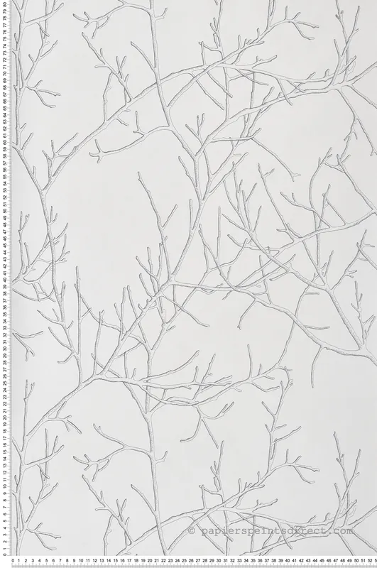 Must-Have Papier peint Ecorce d‘Arbre Mythe argenté - Voyage Onirique de Casadéco Réf. ONIR87269062