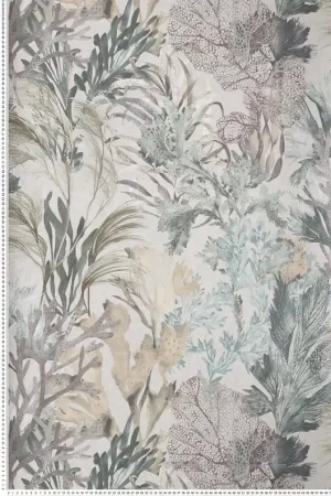Papier peint Fond Marin Bora Bora gris irisé - Moorea de Montecolino Réf. MC-26735 Prix Bas