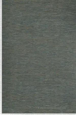 Solde Papier peint Paille Tatami vert impérial - Archipel de Casamance Réf. CAS-75343670