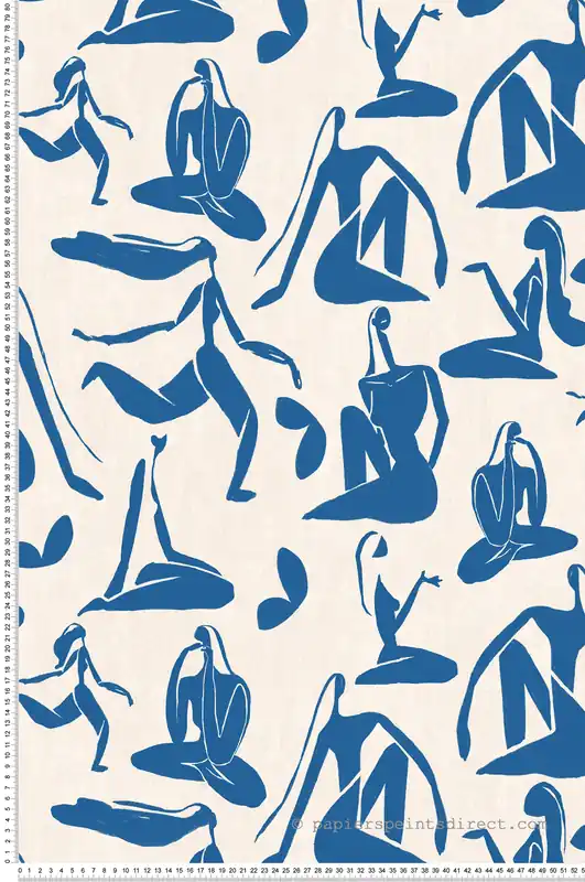 Papier peint Silhouette Abstraite bleu nuit - Arty d‘Ugépa Réf. UGP-M47611 Offre Spéciale