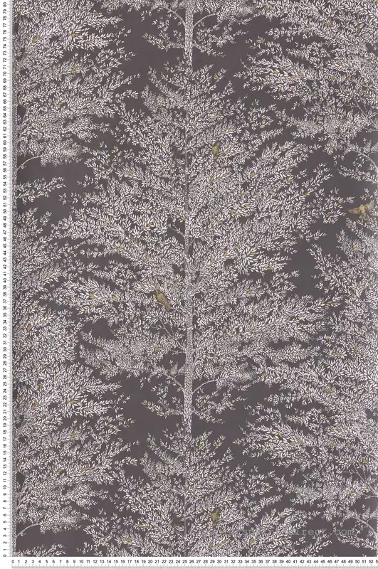 Papier peint Arbre et Oiseau Tree Of Life noir et doré - La Forêt de Casélio Réf. FRT102979037 Paiement Sécurisé