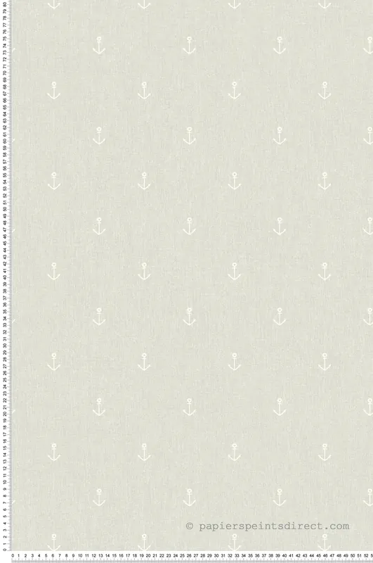 Papier peint Ancre Marine grège - La belle histoire d‘Ugépa Réf. UGP-A82817 Soldes