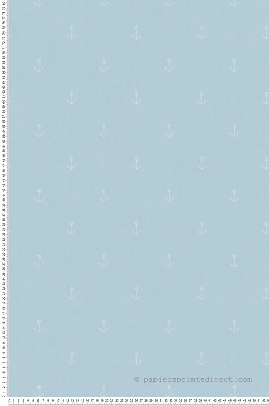 Papier peint Ancre Marine bleu clair - La belle histoire d‘Ugépa Réf. UGP-A82801 Marque