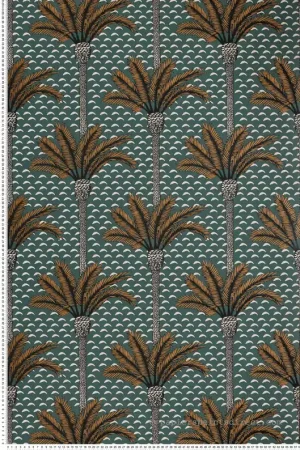 Papier peint Palmier Atlas vert - Mirage de Casamance Réf. CAS-75240508 Expédition Rapide