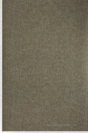 Meilleur Prix Papier peint Faux Uni Tacheté Tenere vert kaki et doré - Mirage de Casamance Réf. CAS-75283670