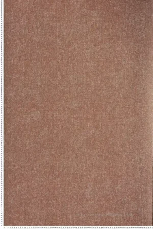 Bon Marché Papier peint Faux Uni Tacheté Tenere bois de rose et doré - Mirage de Casamance Réf. CAS-75283160