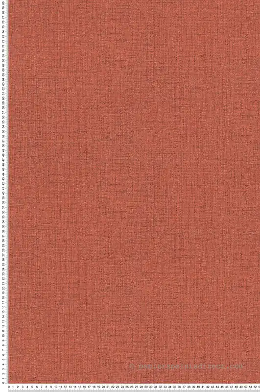 Commander Vite Papier peint Faux Uni Effet Tissu orange chaud - Desert Lodge de Livingwalls Réf. 38529-1