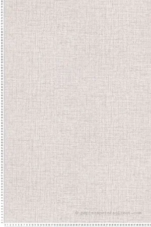 Petit Prix Papier peint Faux Uni Effet Jute brun et blanc - Desert Lodge de Livingwalls Réf. 38528-1