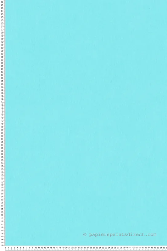 Satisfait Ou Remboursé Papier peint Uni Lisse bleu turquoise - Little Love d‘A.S. Création Réf. SP15703
