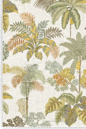 Meilleur Prix Papier peint Nature Malabar Gold - Empyrea d‘Osborne & Little Réf. OSB-W7616-02