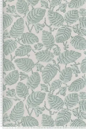 Papier peint nature Beech Nut Rubine - National Trust Papers 2 de Little Greene Réf. 0260BERUBIN Nouvelle Collection