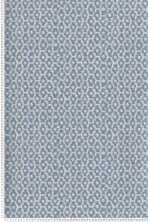 Papier peint motifs Classique Moy Blue - National Trust Papers 2 de Little Greene Réf. 0260MOBLUEZ Acheter En Ligne