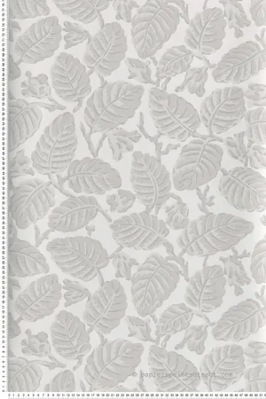 Papier peint nature Beech Nut Warm Grey - National Trust Papers 2 de Little Greene Réf. 0260BEWARMZ Offre Limitée
