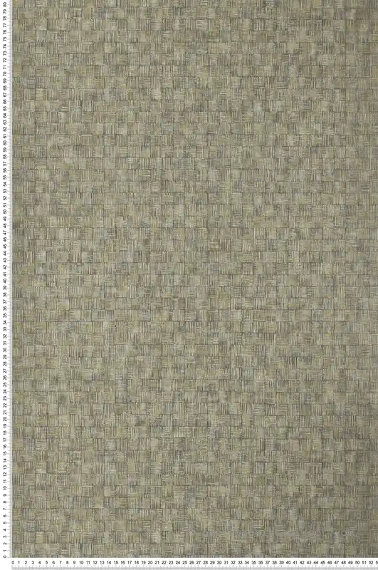 Meilleur Prix Papier peint Géométrique Damier vert et doré - Gingko de Casadéco Réf. GINK86257333
