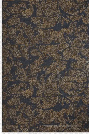 Papier peint Ethnique Venetie bleu et doré - Alliages de Casamance Réf. CAS-75053586 Acheter Direct