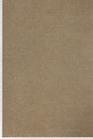 Prix Réduit Papier peint Faux Uni Rhodium beige et doré - Alliages de Casamance Réf. CAS-75021628