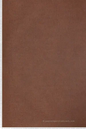 Papier peint Faux Uni Rhodium rouille - Alliages de Casamance Réf. CAS-75020916 Prix Réduit
