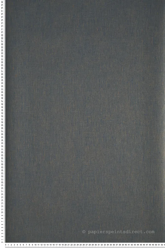Achat Immédiat Papier peint Faux Uni Lin bleu nuit et doré - Only Blue de Casélio Réf. ONB100606803