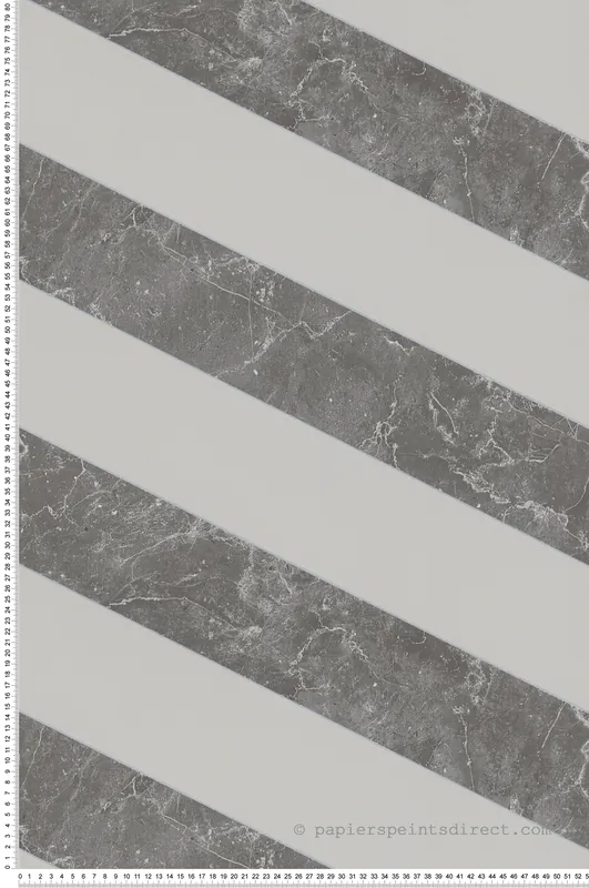 Promotion Saisonnière Papier peint Marbre Rayure gris - Change is good de Michalsky Réf. MC-37992-2
