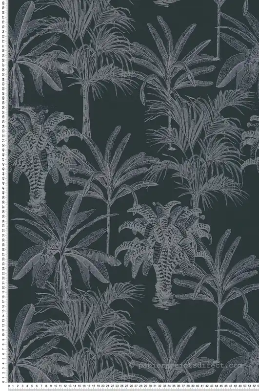 Meilleur Prix Papier peint Palmier Jungle noir - Change is good de Michalsky Réf. MC-37983-2