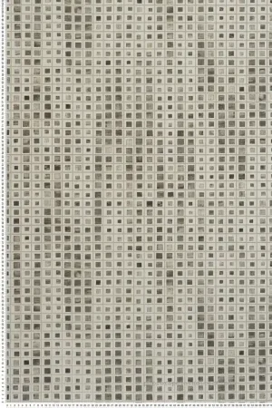 Papier peint Géométrique Mosaïque gris - Kanoko de Osborne & Little Réf. OSB-W7551-03 Offre Limitée