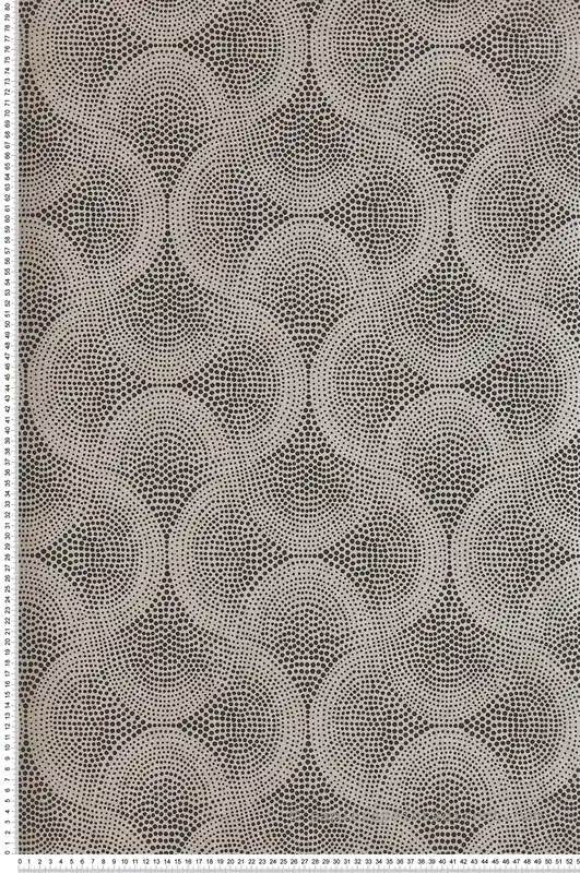 Papier peint Pois Graphique métallisé - Kanoko d‘Osborne & Little Réf. OSB-W7556-02 Prix Choc